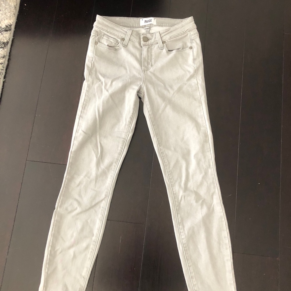 Paige denim grey jeans